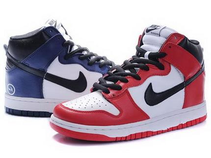 Red Dunk Logo - Accept paypal Payment, Wholesale Official Nike Dunk High Good Tops