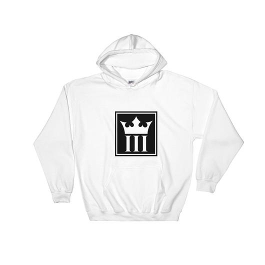 Jordan Crown Logo - 3Kins Crown Logo Hooded Sweatshirt – 3KingsClothing