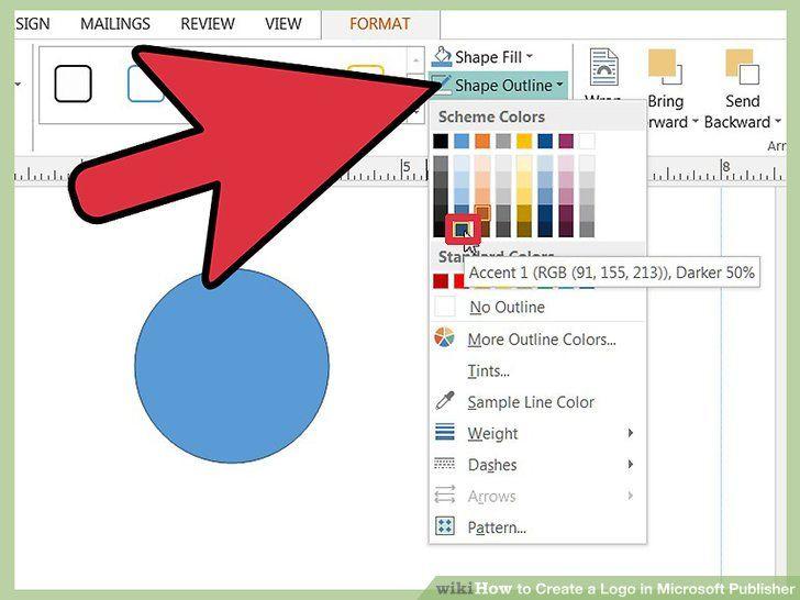 Microsoft Publisher Logo - How to Create a Logo in Microsoft Publisher: 9 Steps