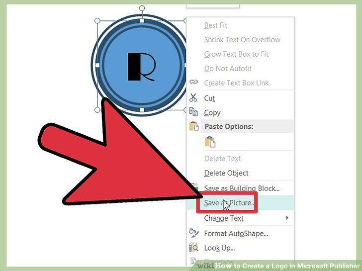 Microsoft Publisher Logo - How to Create a Logo in Microsoft Publisher: 9 Steps