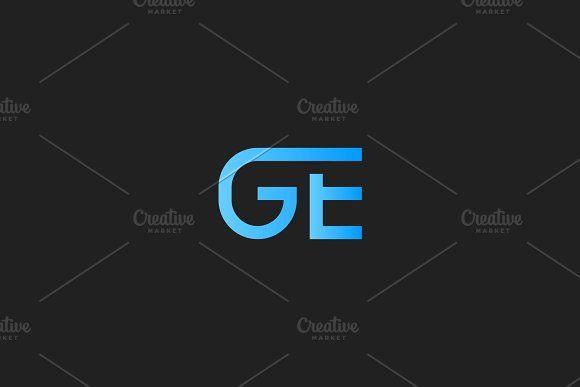GE Monogram Logo - GE Monogram Logo Logo Templates Creative Market