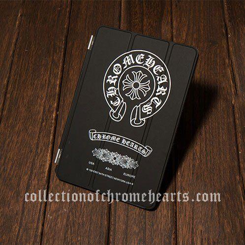 Businesses with Double Horseshoe Logo - White Double-face Chrome Hearts Horseshoe and Logo Black iPad/iPad ...