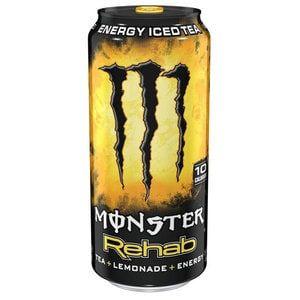 Yellow and Black Monster Logo - Monster Energy Drink 16 OZ