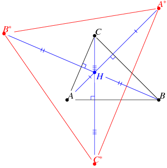 Reflection Triangle Logo - Reflection Triangle - from Wolfram MathWorld