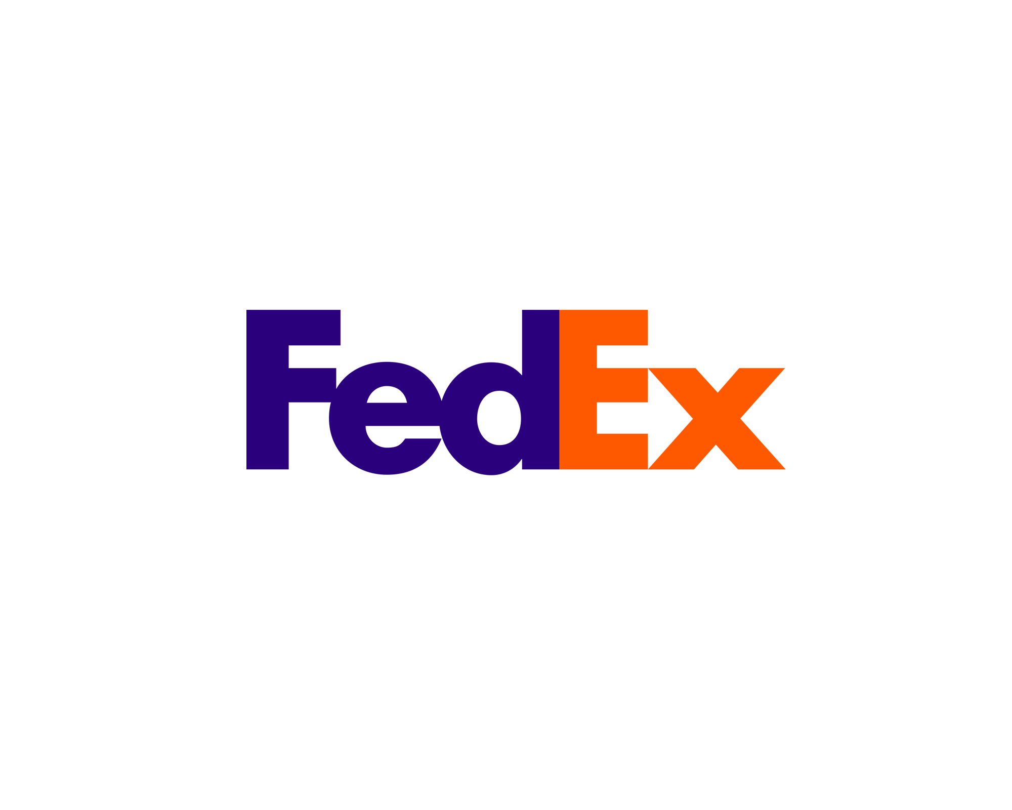 White FedEx Logo - The FedEx logo is a very subtle example of negative space in logo