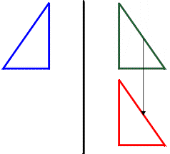 Reflection Triangle Logo - Isometries of the Plane