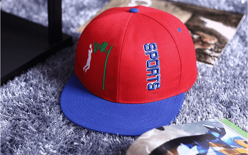 Red Dunk Logo - Slam Dunk Brand Logo Basketball Sports Red Cap Baseball Hat Snapback ...