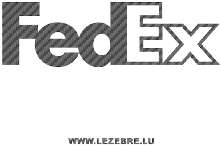 White FedEx Logo - Download HD Sticker Carbone Fedex Logo Fedex Logo Png White - Black ...