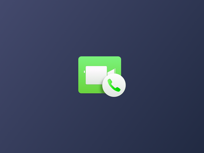 FaceTime App Logo - Apple OSX Facetime Yosemite Icon Sketch freebie free