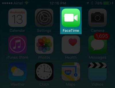 FaceTime App Logo - How To Make Audio Only FaceTime Call In IOS 10 On IPhone