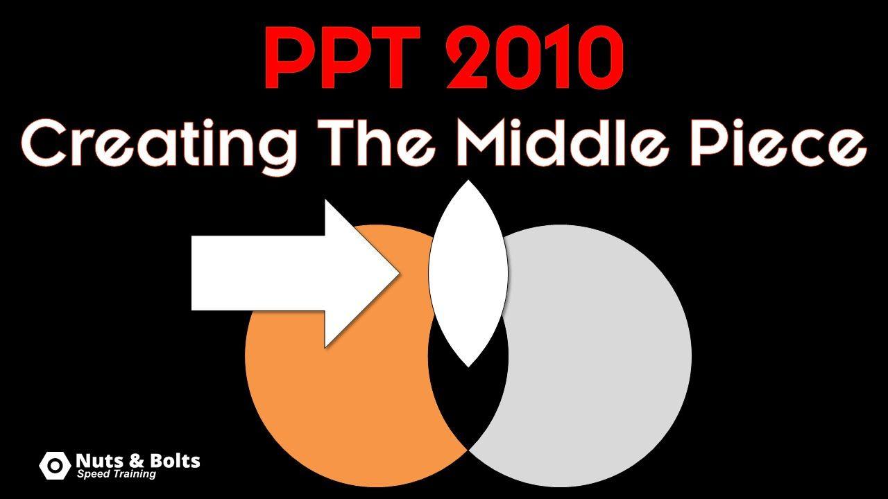 Two Orange Circle S Logo - How to Create The Middle Part of Two Overlapping Circles PowerPoint