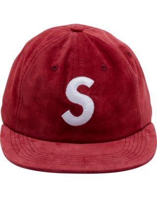 Burgundy S Logo - Great Deal on Supreme Suede S Logo 6 Panel Burgundy