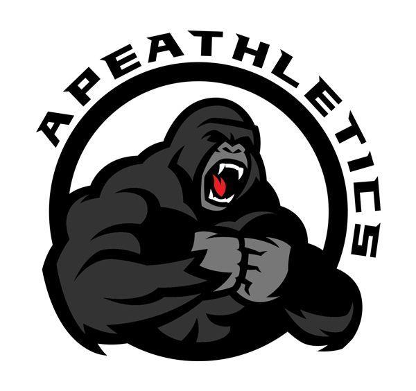 Ape Logo - APE ATHLETICS identity | Logos | Gym logo, Sports logo, Logos design