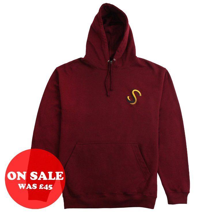 Burgundy S Logo - S Logo Hoodie - Burgundy | Signature Clothing