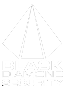 Black and White Diamond Logo - Black Diamond Security
