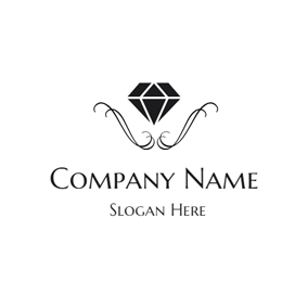 A Diamond in Diamond Logo - Free Diamond Logo Designs | DesignEvo Logo Maker