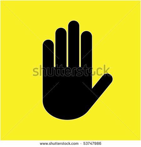 Yellow Circle Black Hand Logo - 14 Best Photos of Yellow Black Hand Logos - Black Hand Yellow Circle ...