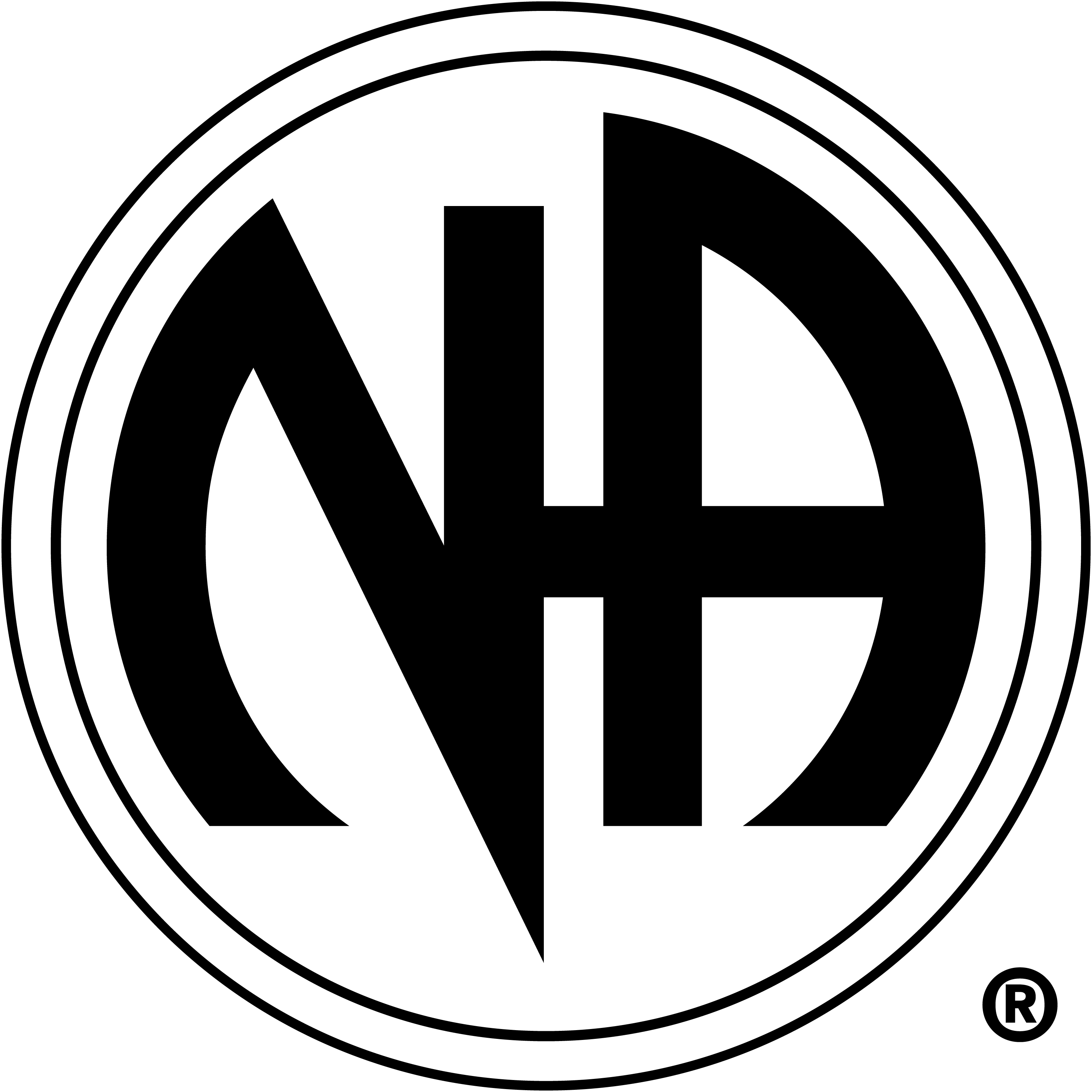 Black Na Logo - Na Logo Clipart