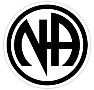 Black Na Logo - NA (Narcotics Anonymous) Juneau - Great Bear Recovery Collective