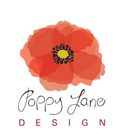 Poppy Flower Logo - Poppy Lane Design - Brides of Oklahoma