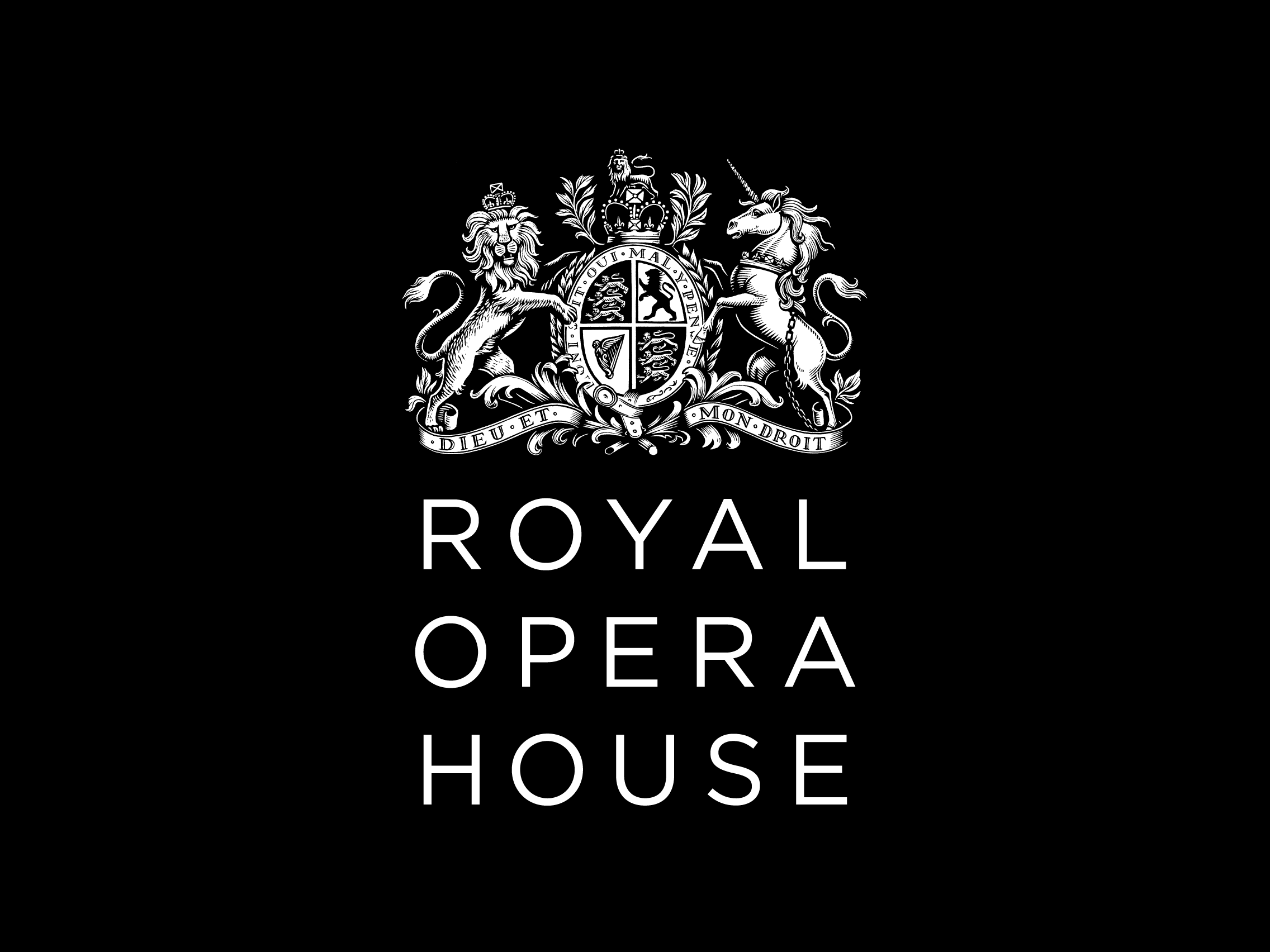Opera House Logo - Royal Opera House logo white