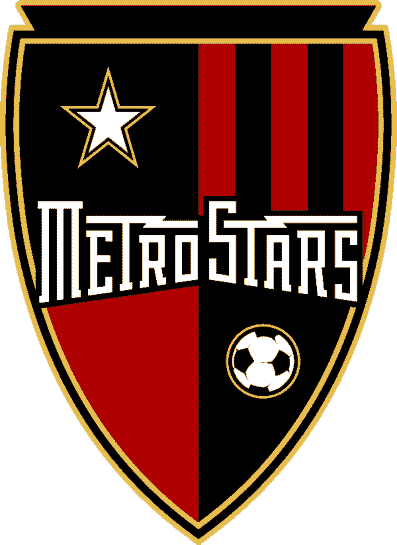 Soccer Team Shield Logo - MetroStars Primary Logo - Major League Soccer (MLS) - Chris ...