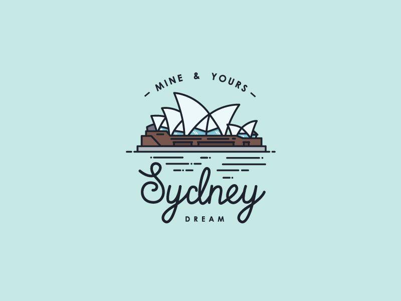 Opera House Logo - Sydney Opera House. GRAPHIC and BRANDING. Logo design, Design