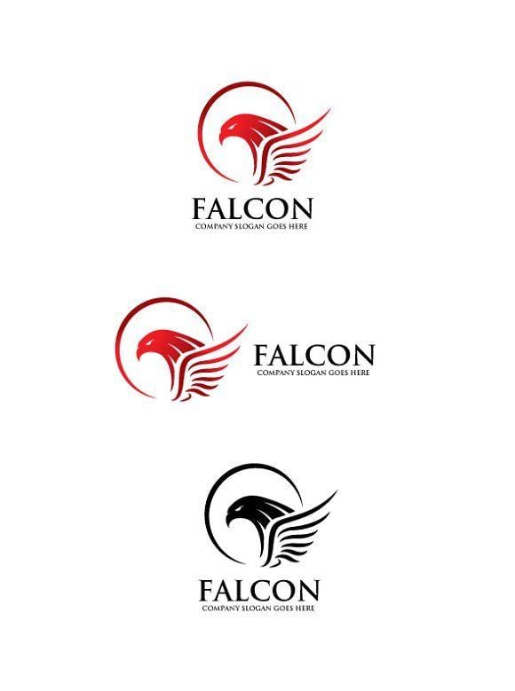 Faclon Logo - Falcon Logo Logo Templates Creative Market