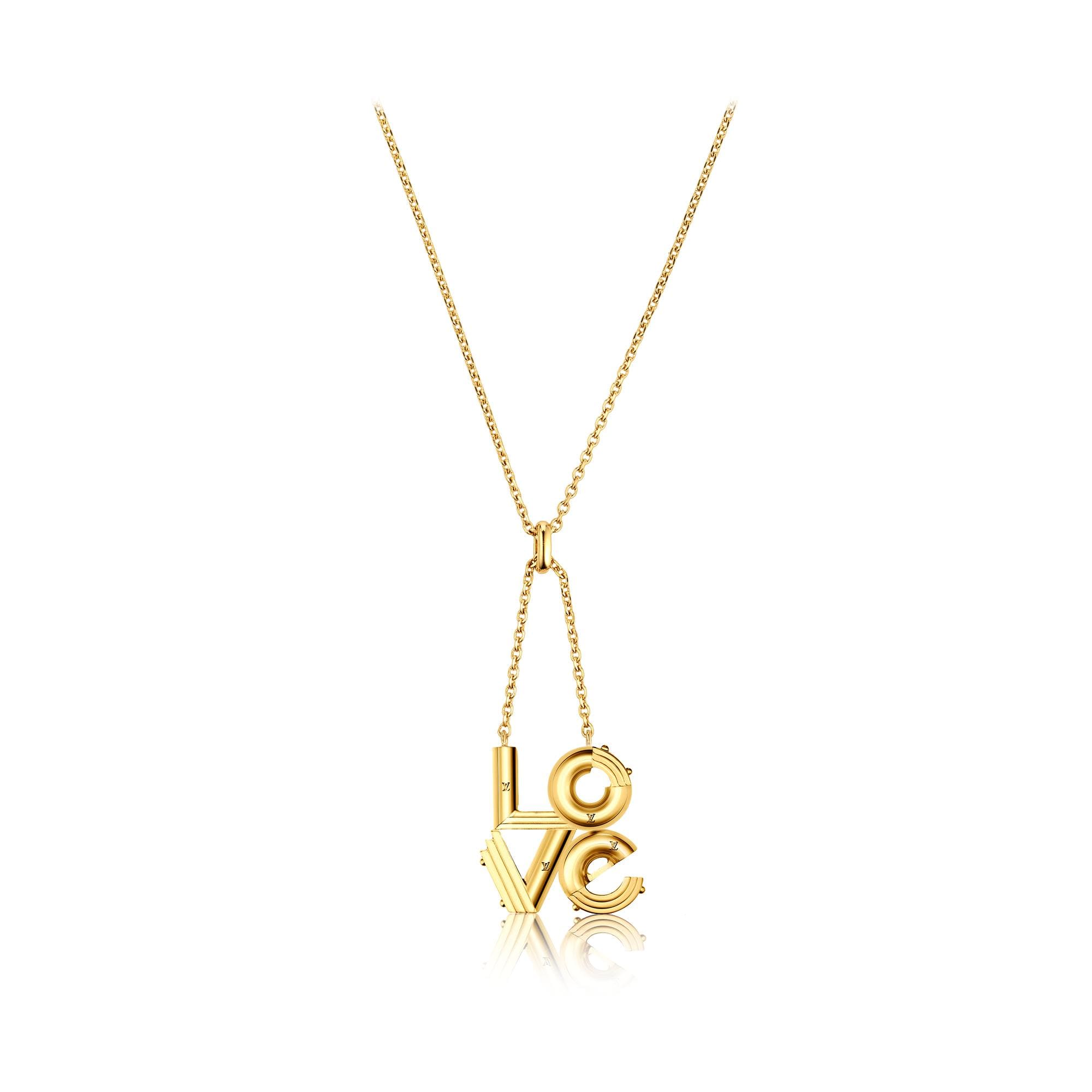 Love Louis Vuitton Logo - LV & Me Love Necklace