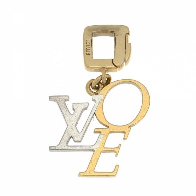Love Louis Vuitton Logo - Louis Vuitton That's Love Pendant 18K Gold Owned
