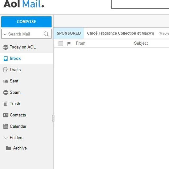 AOL Email Logo - How to Search Email in AIM or AOL Mail