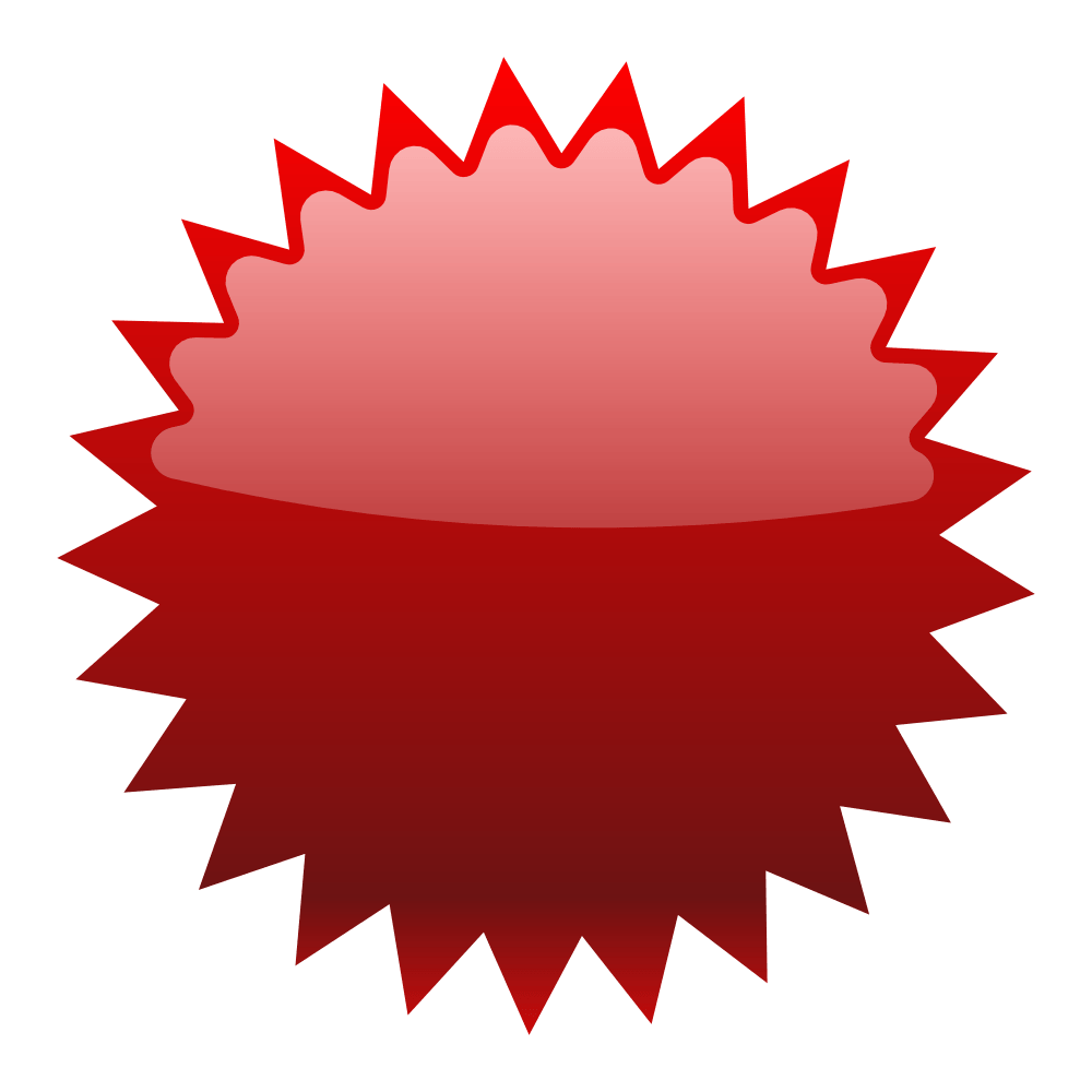 Red Star Circle Logo - OnlineLabels Clip Art - Red Star Button