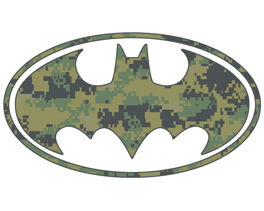 Camo Batman Logo - Batman Marine Camo Shield Youth T-Shirt (Ages 8-12) - Sons of Gotham