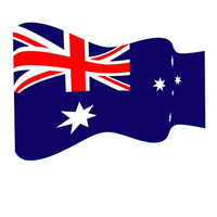 Australian Flag Logo - AUSTRALIAN WAVY FLAG Logo Vector (.AI) Free Download