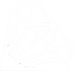 Black and White Diamond Logo - AKHAN Semiconductor