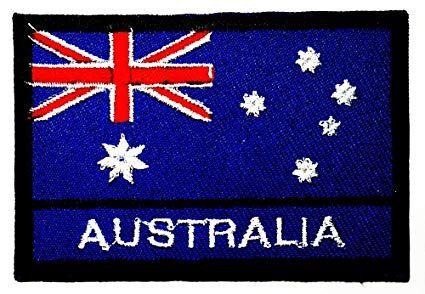 Australian Flag Logo - Amazon.com: Commonwealth of Australia Aussie Australian Flag logo ...