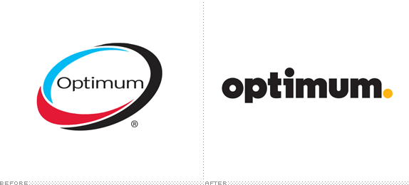 Word New Logo - Brand New: Optimum has the Last Word