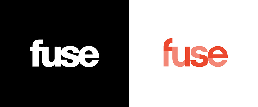 Word New Logo - Brand New: New Logo And On Air Package For Fuse Done In House