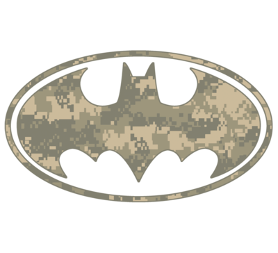 Camo Batman Logo - Batman Army Camo Shield Men's Regular Fit T-Shirt - Sons of Gotham