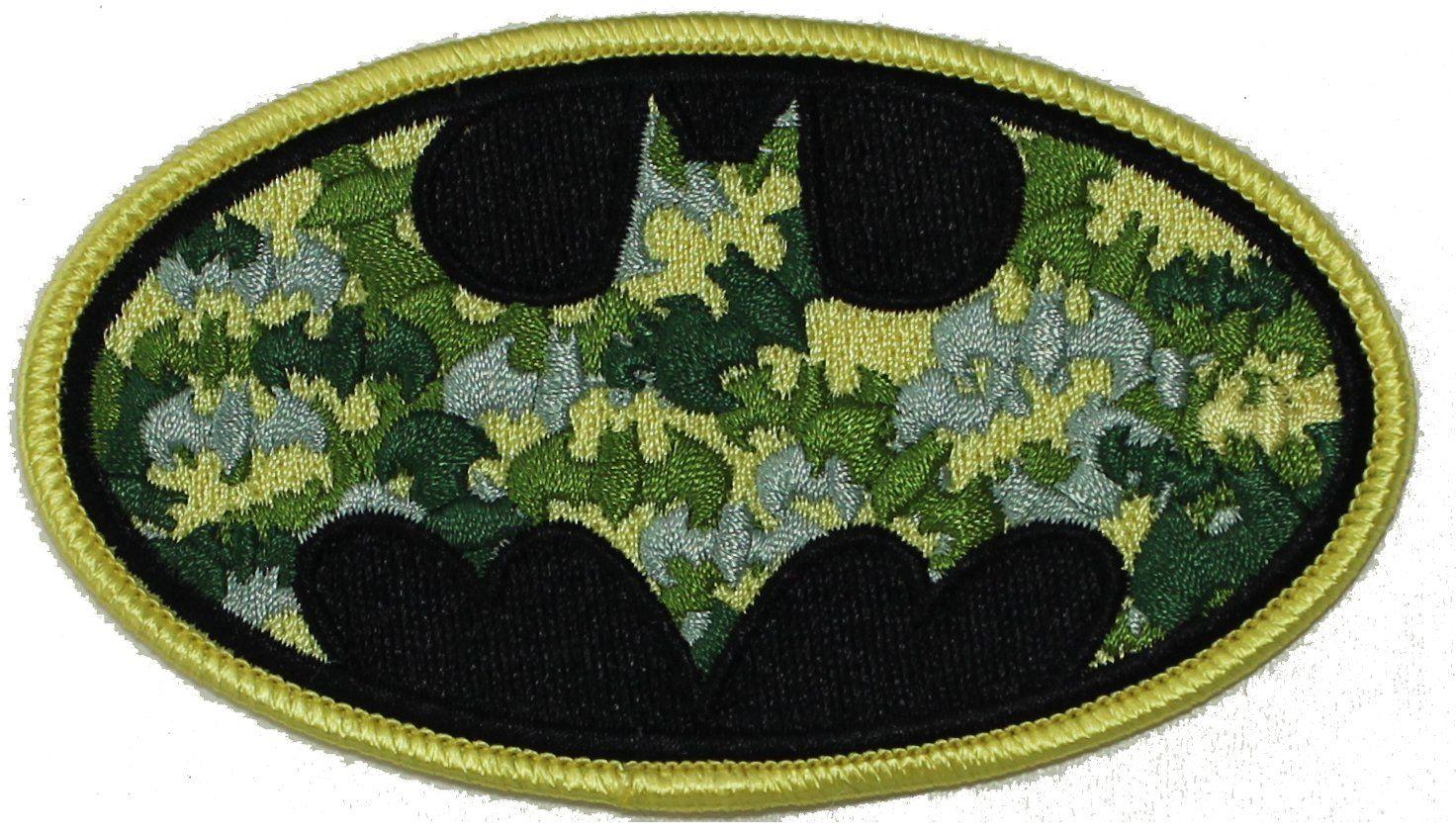 Camo Batman Logo - BATMAN, Camo Bat Logo, Officially Licensed DC Comic Hero Original ...