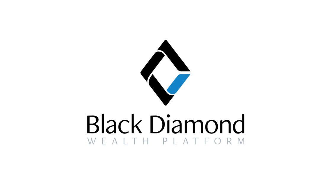 Black and White Diamond Logo - Black Diamond® Wealth Platform