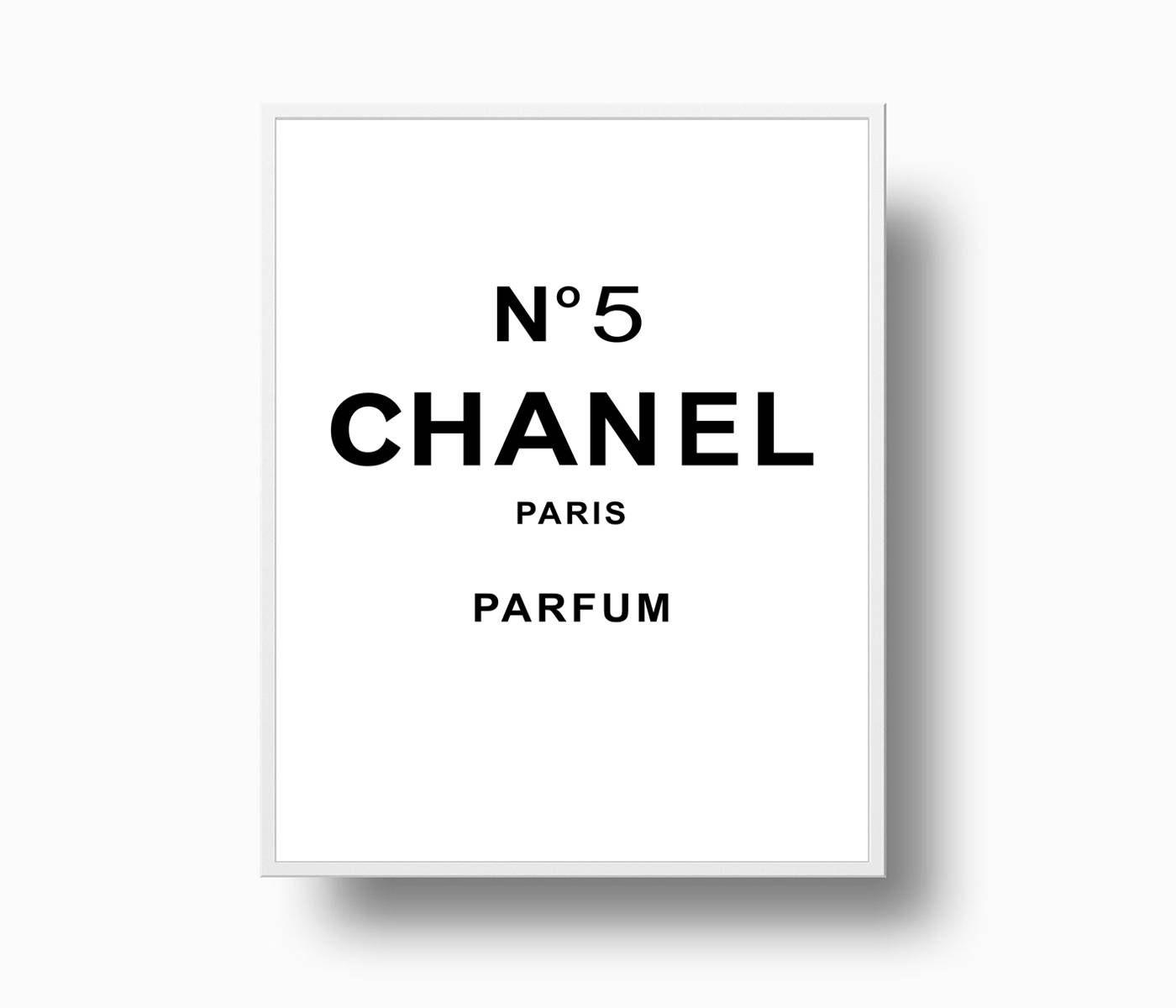 Chanel No. 1 Logo - Chanel No 5 print Chanel Logo Coco Chanel poster Coco