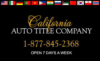 California Title Company Logo - California Auto Title Services Title Title