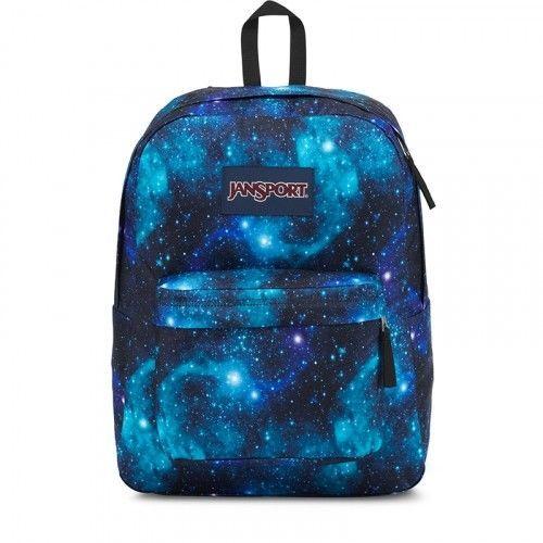 JanSport Galaxy Logo - JanSport School Backpack Bookbag Bag Superbreak Galaxy | eBay