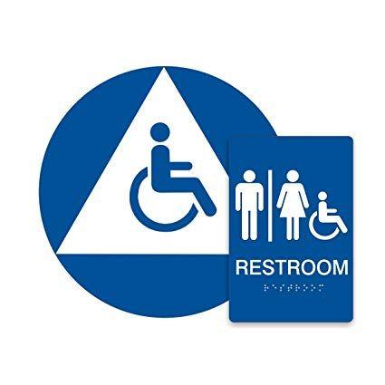 California Title Company Logo - Amazon.com : California Title 24 Geometric Unisex Handicap Restroom