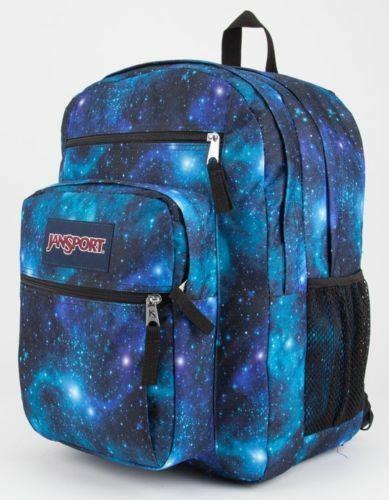 JanSport Galaxy Logo - JanSport Galaxy Big Student Backpack 5 Zippered Compartments | eBay