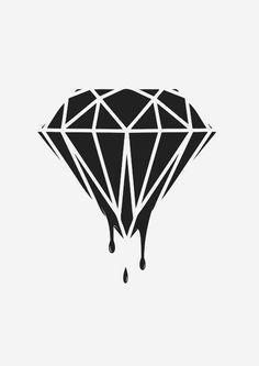 Black and White Diamond Logo - Tamara (Tamarichuu) on Pinterest
