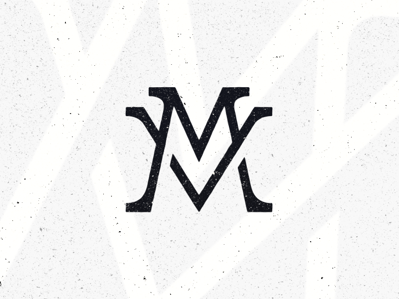 MV Logo - MV // Monogram Logo by MafiaCreates | Dribbble | Dribbble