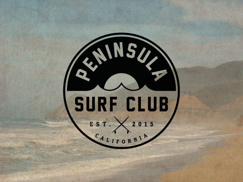 Surf Club Logo - Peninsula Surf Club - Logo by Jason Lowery | Dribbble | Dribbble