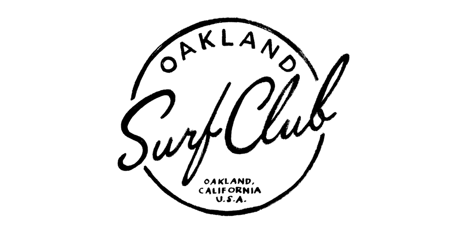 Surf Club Logo - Oakland Surf Club - Nick Zegel - ZEEGISBREATHING